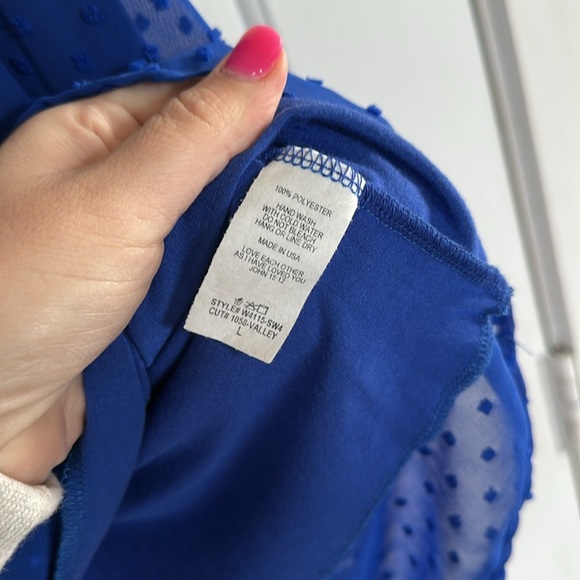 RJ 220 Royal Blue Tank size large - Picture 5 of 5